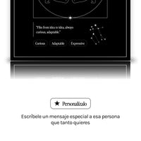 Arte Zodiacal Géminis | Ilustracion | Digital (Correo Electrónico, 28x37cm)
