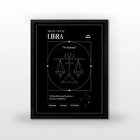 *Arte Zodiacal Libra | Ilustracion | Digital (Correo Electrónico, 28x37cm)