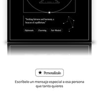 *Arte Zodiacal Libra | Ilustracion | Digital (Correo Electrónico, 28x37cm)