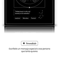 *Arte Zodiacal Virgo | Ilustracion | Digital (Correo Electrónico, 28x37cm)