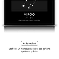 *Arte Zodiacal Virgo | Coordenadas | Digital (Correo Electrónico, 28x37cm)
