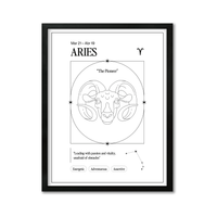 Arte Zodiacal Aries | Ilustración | Digital (Correo Electrónico, 28x37cm)