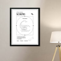 *Arte Zodiacal Escorpio | Ilustracion | Digital (Correo Electrónico, 28x37cm)
