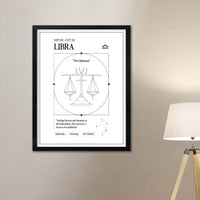 *Arte Zodiacal Libra | Ilustracion | Digital (Correo Electrónico, 28x37cm)