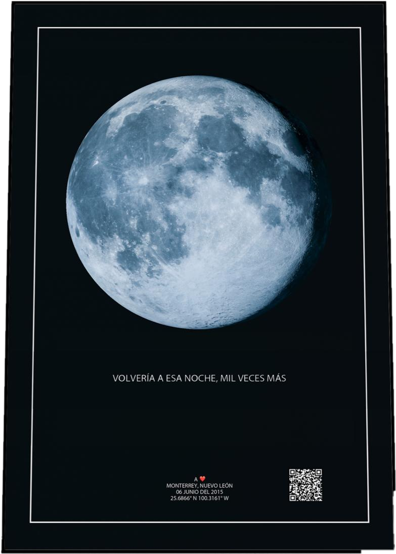 Mapa Lunar | Digital (Correo Electrónico)